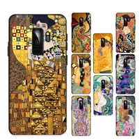 kiss by gustav klimt phone case for samsung galaxy s 20lite s21 s21ultra s20 s20plus for s21plus 20ultra