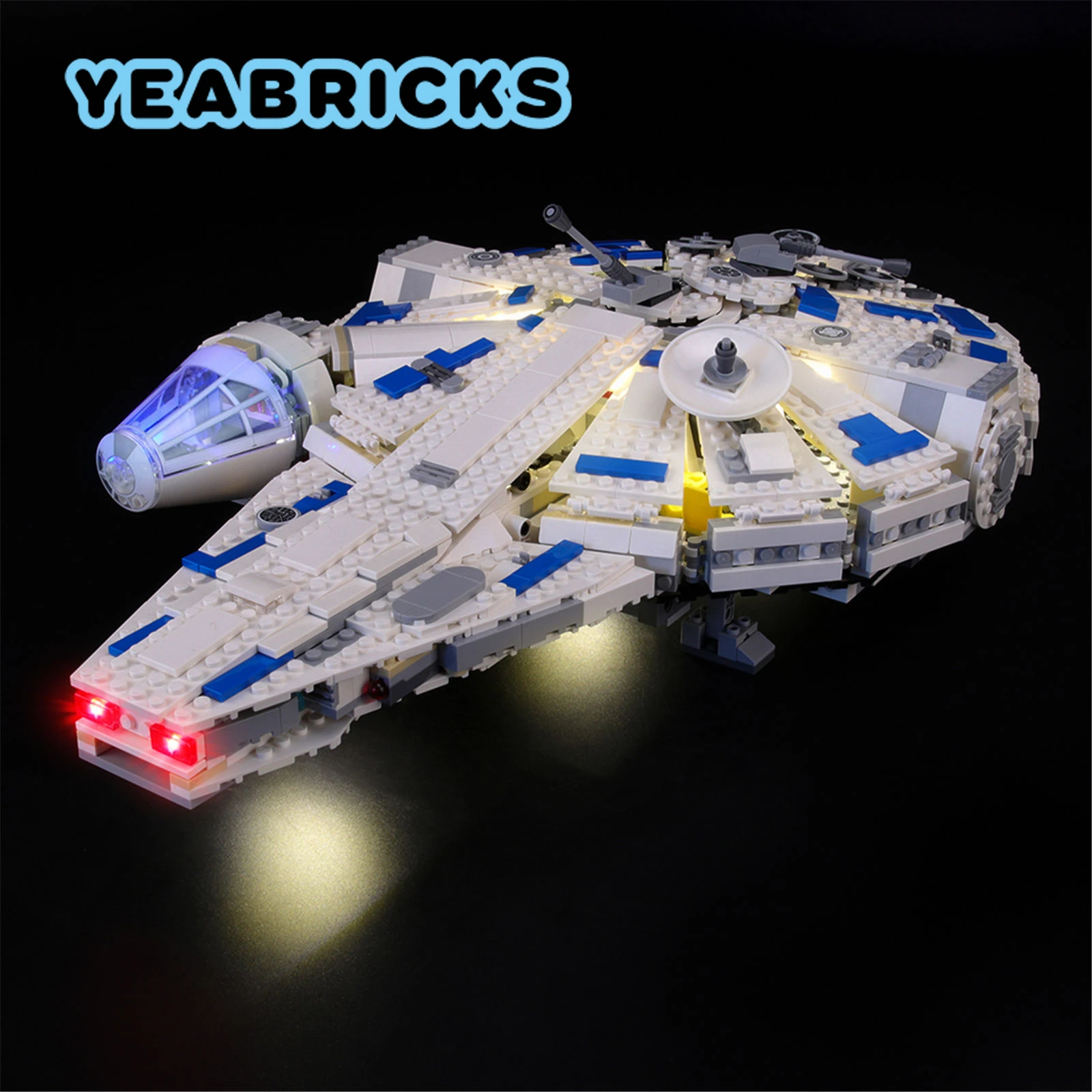 

YEABRICKS набор со светодиодной подсветкой для 75212 строительных блоков (без модели) Кирпичи игрушки для детей