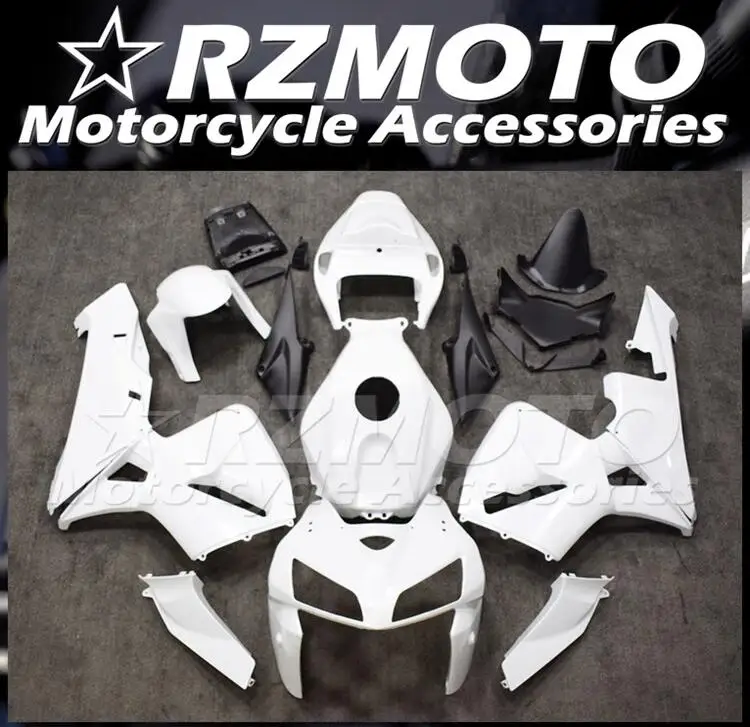 

Injection Mold New ABS Whole Fairings Kit Fit for HONDA CBR600RR F5 2005 2006 05 06 Bodywork Set White