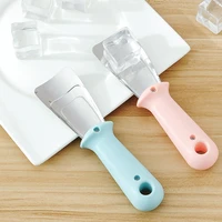 freezer refrigerator hand de icing shovel stainless steel frost ice removal scraper scoop multi function kitchen cleaning shovel