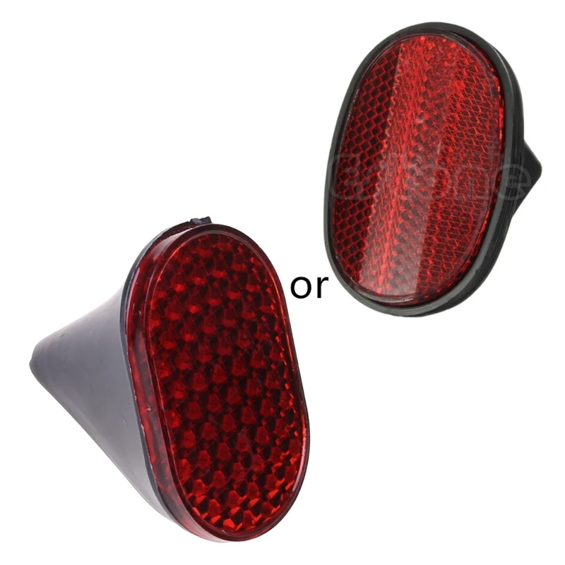 

Safety Warning Reflector Red Bicycles Spoke Reflectors Rear Mudguard Tail