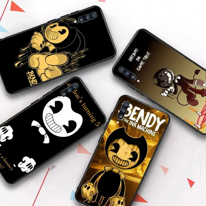 

Bendy The Ink Machine Phone Case For Samsung S20 Lite S21 S10 S9 Plus For Redmi Note8 9pro For Huawei Y6 Cover