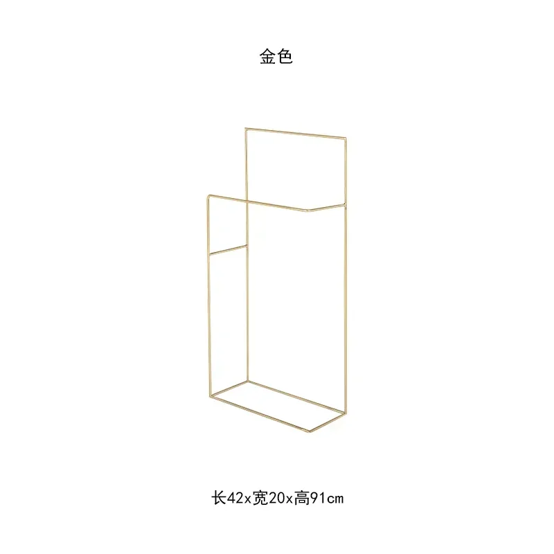 Медная двойная вешалка для полотенец