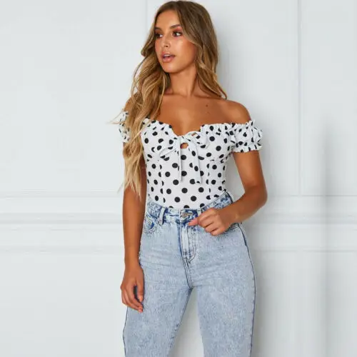 Хит продаж 2021 женский короткий пикантный Топ без бретелек топ с пышными рукавами