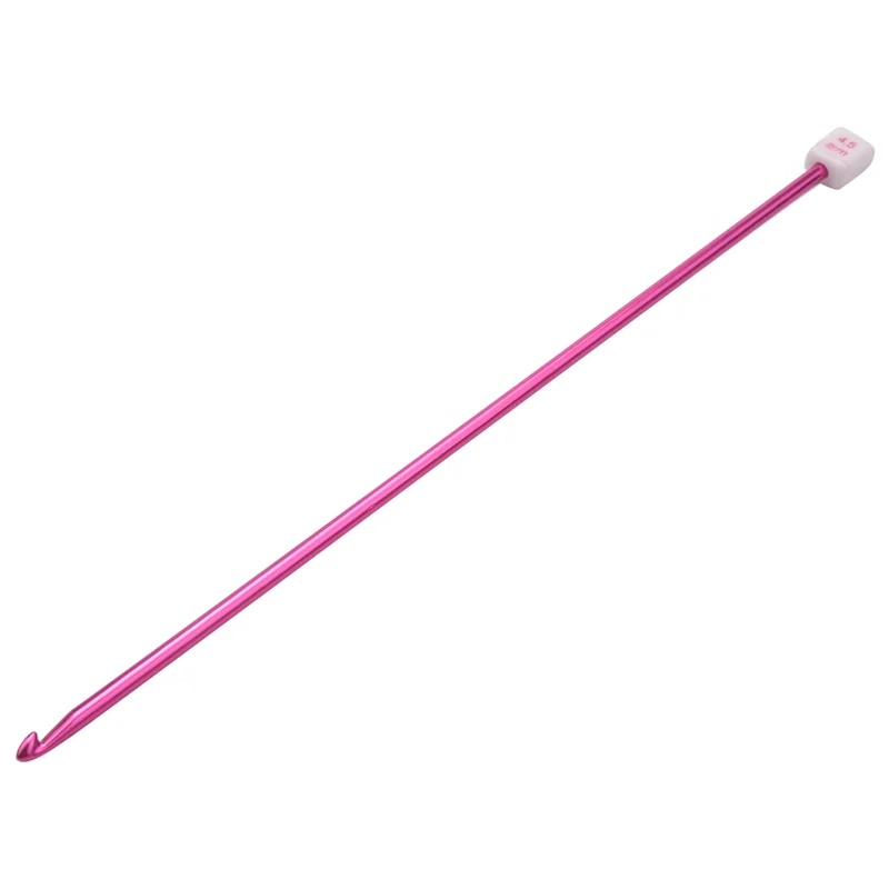 11 шт. 27 см разноцветные алюминиевые тунисские афганские крючки вязаные иглы 2-8 мм