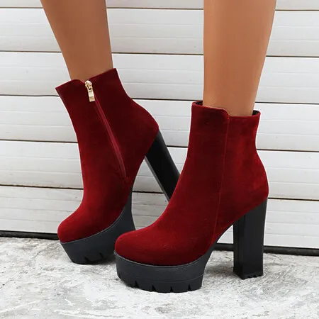 

Oversize Large size Big Size Simple boots boots women shoes ankle boots for women ladies boots shoes woman winter