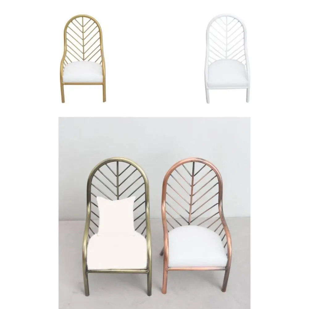 

Useful Dollhouse Chair Adorable Universal Mini Wrought Iron Chair Model Mini Chair Mini Chair