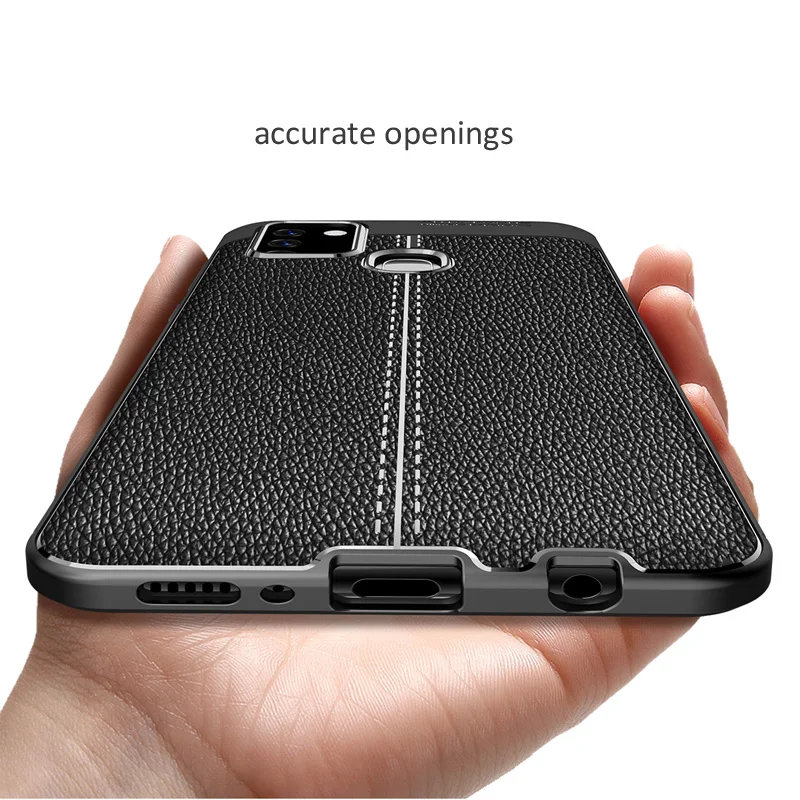 KEYSION Shockproof Case for Samsung A12 A32 A52 A72 A73 A53 A33 5G Leather Silicone Phone Back Cover for Galaxy M53 5G