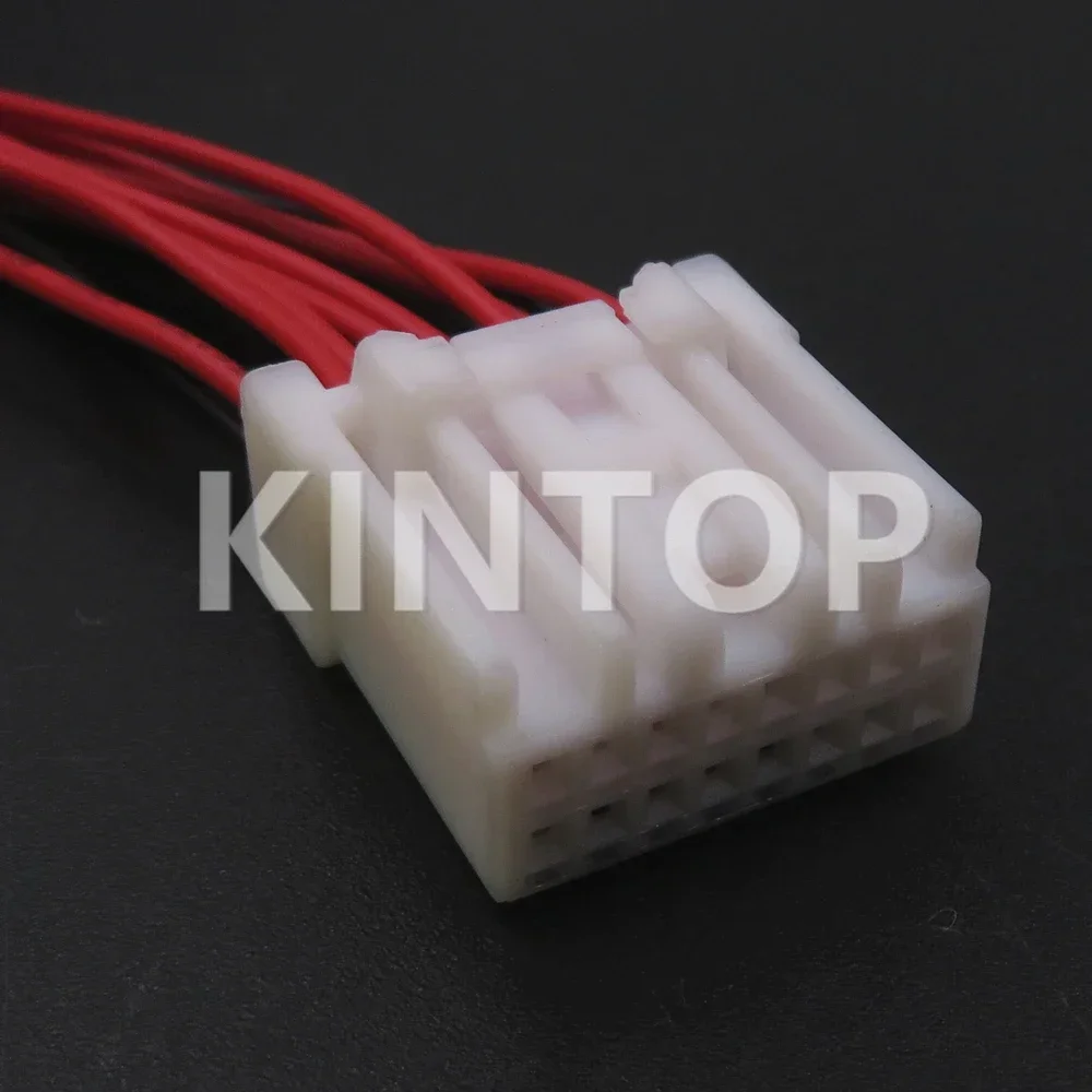 

Комплект из 16-контактного миниатюрного разъема для автомобильной проводки рулевого колеса, многофункциональная розетка 6098-4339 6098-4333