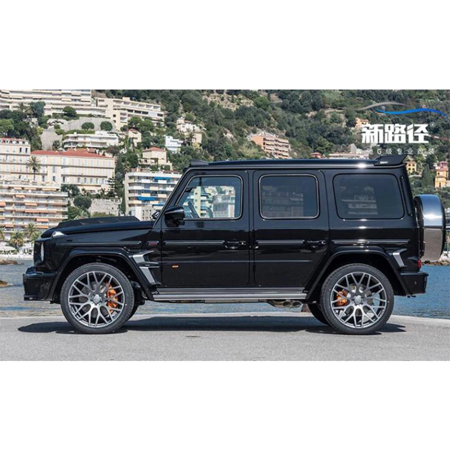 G WAGON W463A W464 G63 G500 BA стильная выхлопная система для G63/G500 серебристый