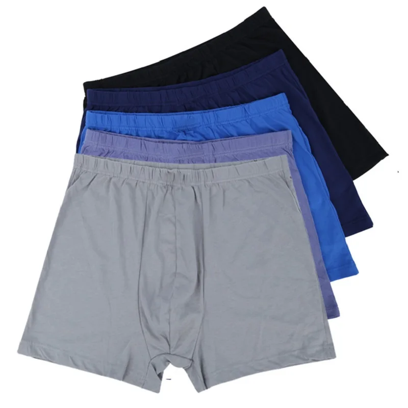 

Men's Boxer Pantie Underpant Lot Plus Size Slim Fit Loose Under Wear Large Short Underwear Boxer Male Cotton Big 5XL 6XL 7XL 8XL