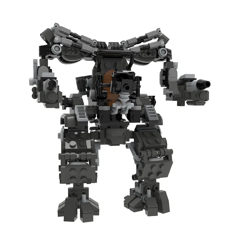 713 шт. Moc Hiah-Tech Matrix APU Battle Matrixed RobotBuilding Blocks Set Mecha Machine Кирпичная игрушка Дети День