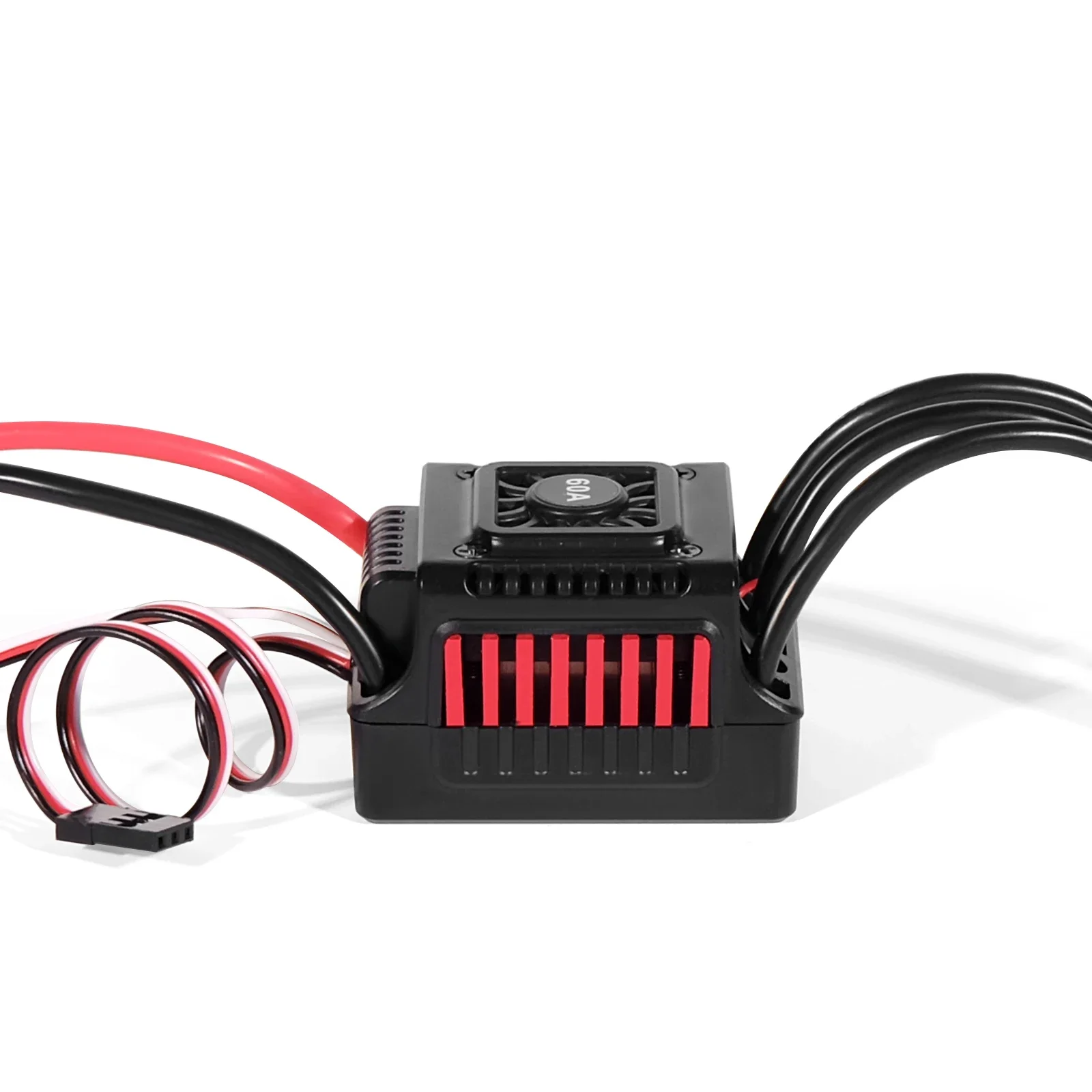 NEEBRC 60A Водонепроницаемый бессенсорный бесщеточный ESC BEC T/XT60 2-3S для 1/10 RC