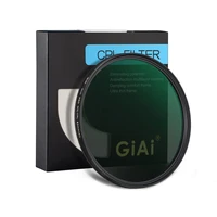 giai cpl filters high quality hd clear polarizer camera lens 49mm 52mm 58mm 67mm 77mm 82mm 86mm for dslr