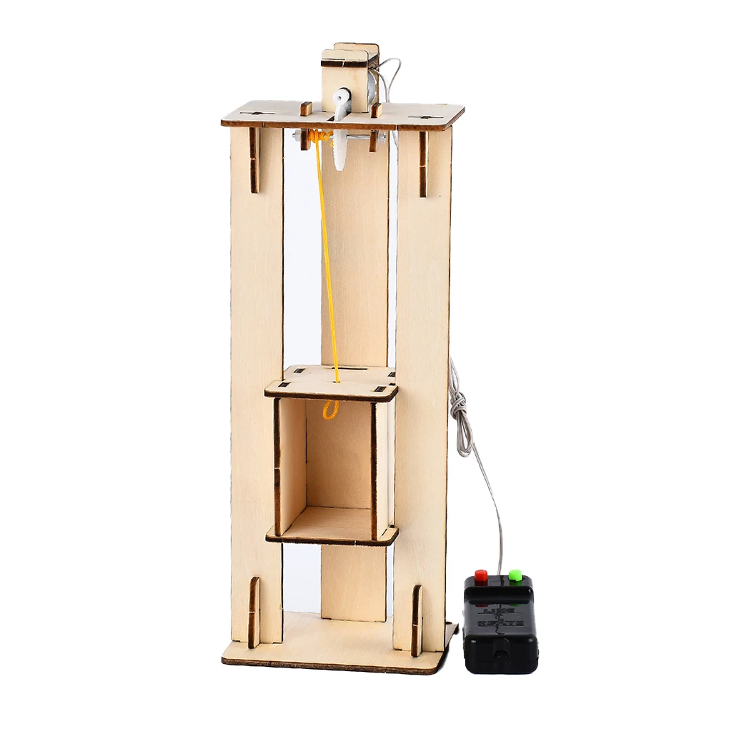 

Радиоуправляемый лифт, технологический ручной производственный материал, эксперименты, подъемники DIY для раннего обучения