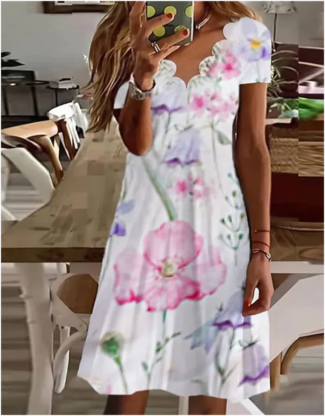 

Винтажный женский сарафан с принтом в стиле бохо, летнее Модное Длинное Платье, элегантные женские Платья-макси, Белое Женское платье