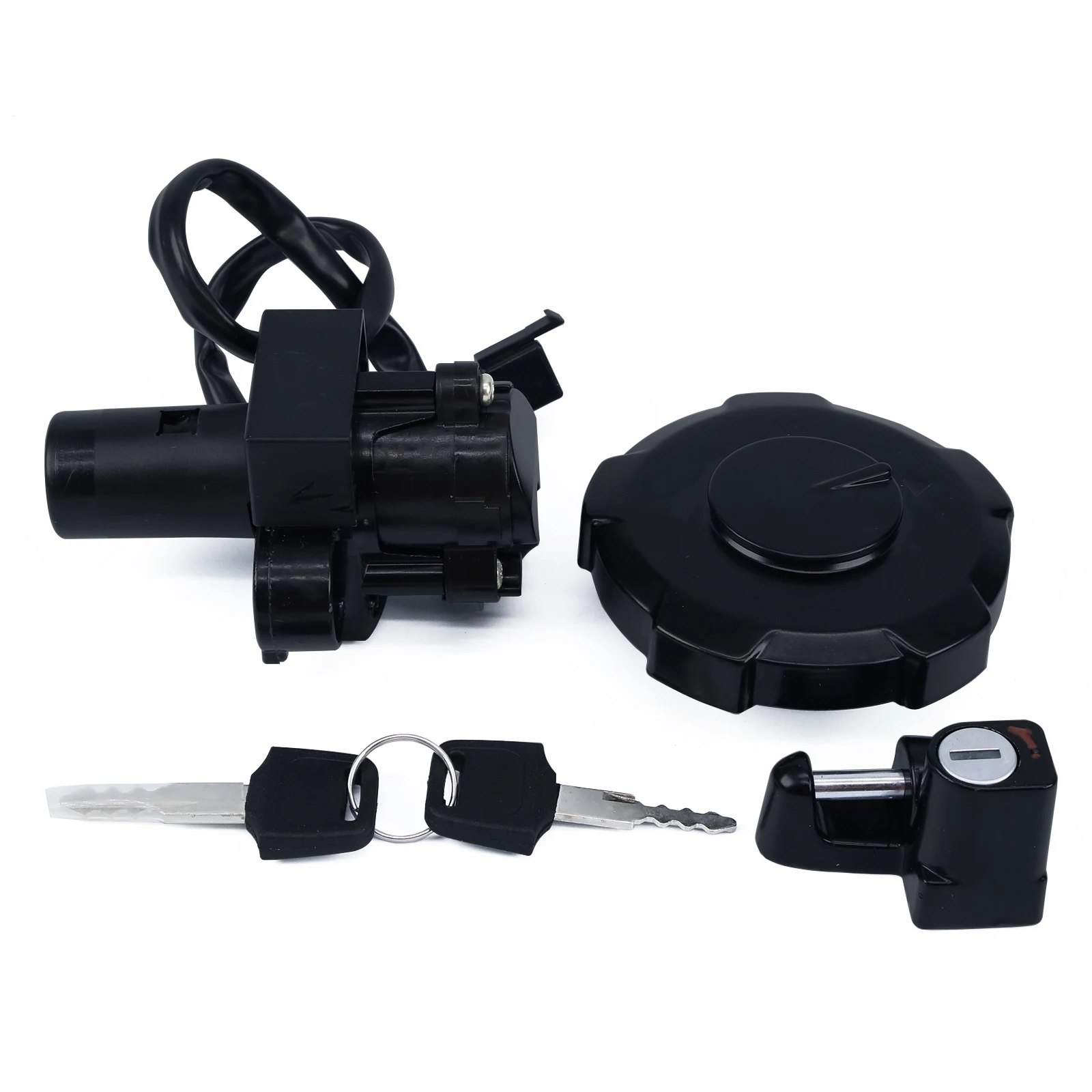 FXCNC мотоциклетный переключатель зажигания крышка топливного бензобака набор
