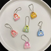 kawaii sanrioed my melody keychain anime cinnamoroll hello kt pompom purin cartoon toys lover decorative cute backpack pendant