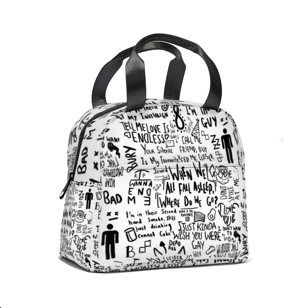 Billie Eilish сумка для обеда школы водонепроницаемый термохолодильник пикника