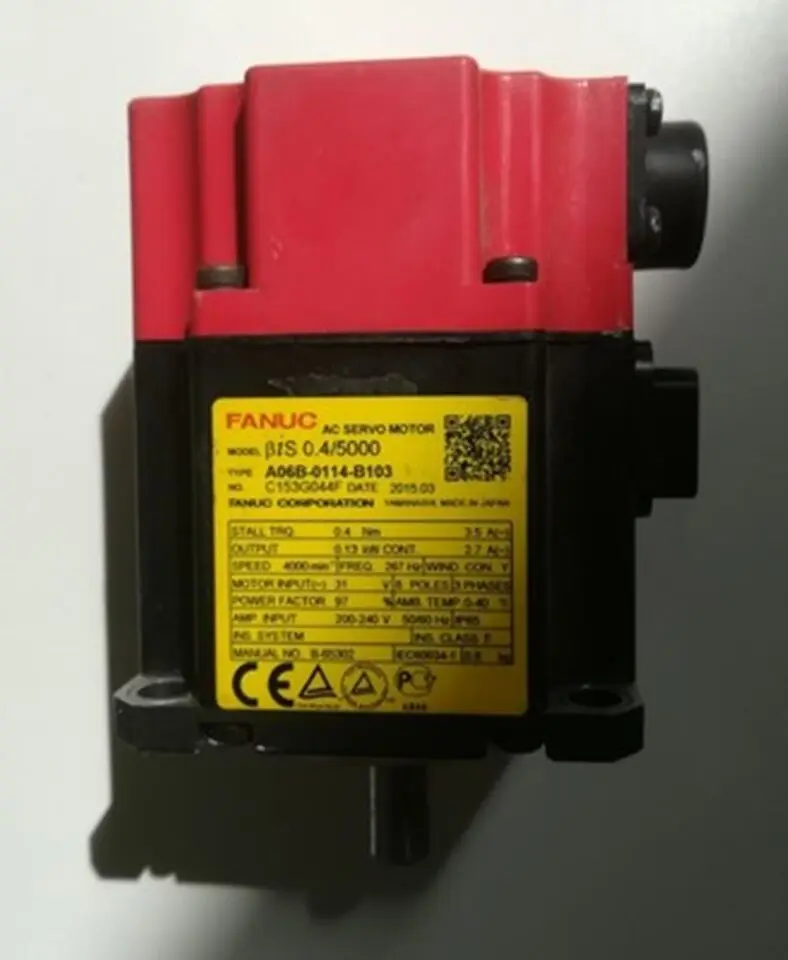 Стандартное тестирование серводвигателя системы Fanuc