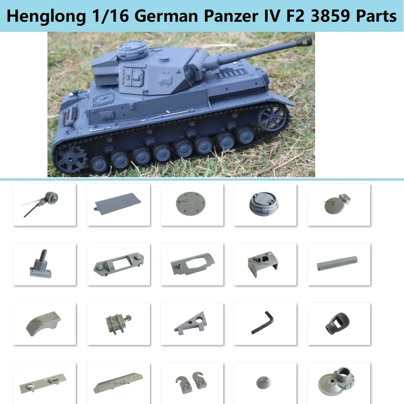 Henglong 1/16 Немецкий Panzer IV F2 RC модель танков 3859 |