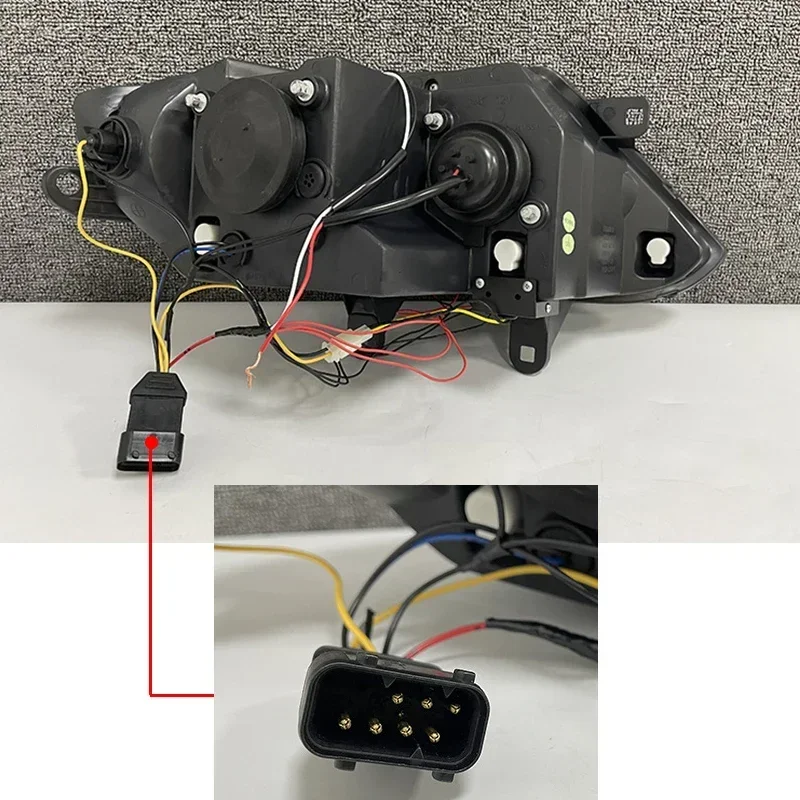 Подходит для BMW Z4 передние фары 2009-2012 E85 E86 Биксеноновые линзы проектора Plug And Play