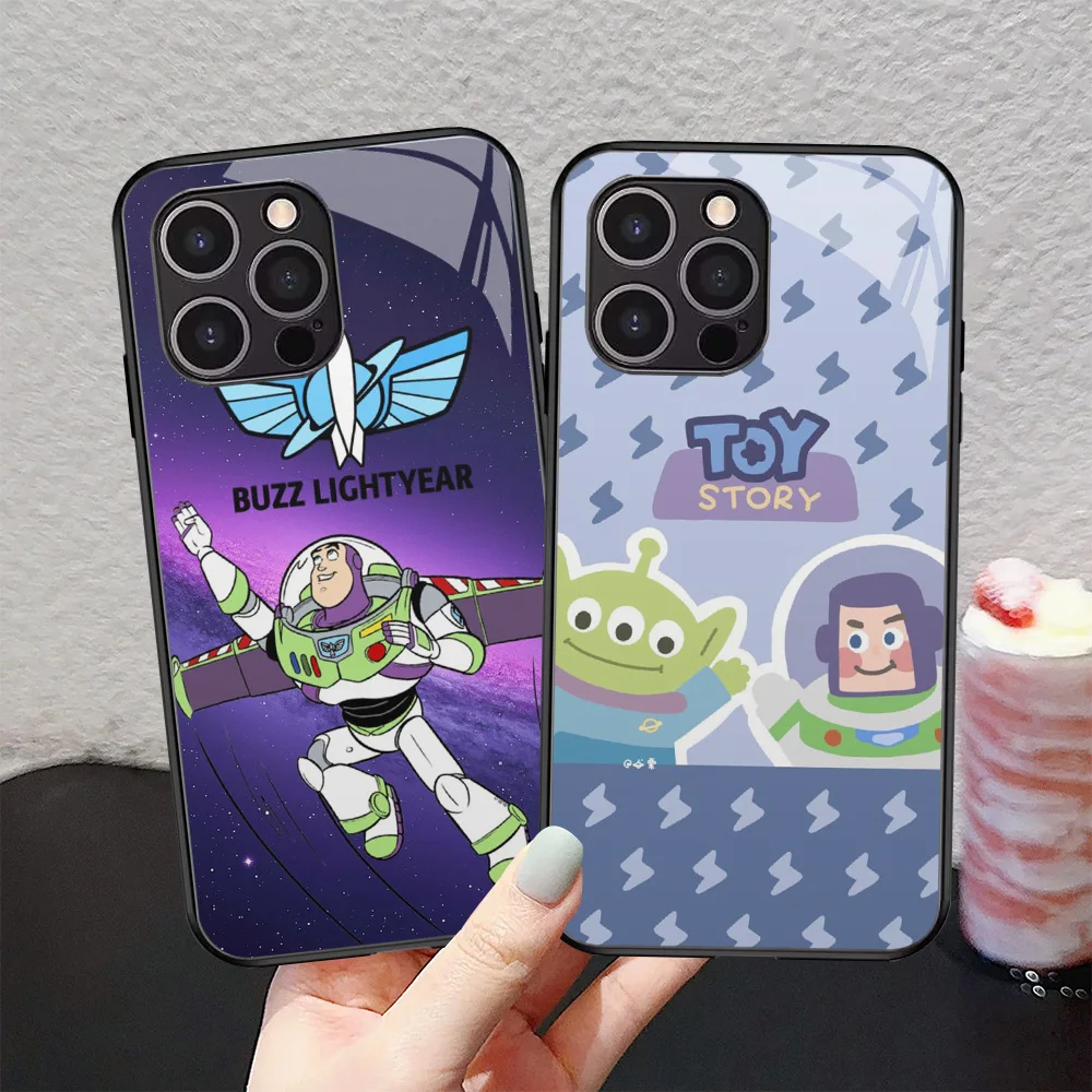 Роскошный чехол из закаленного стекла T-5 Toy Story для Xiaomi POCO X6 C61 Redmi Note 9A 9 9C 9T 9S Pro Max 5G