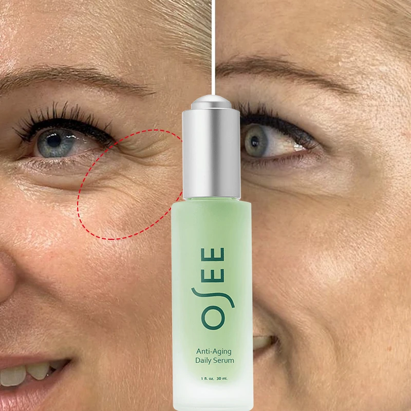 

30ml Deep Anti-wrinkle Serum Fade Fine Lines Whitening Moisturizing Anti-aging Essence Lifting Firming Shrink Pores Face Cream