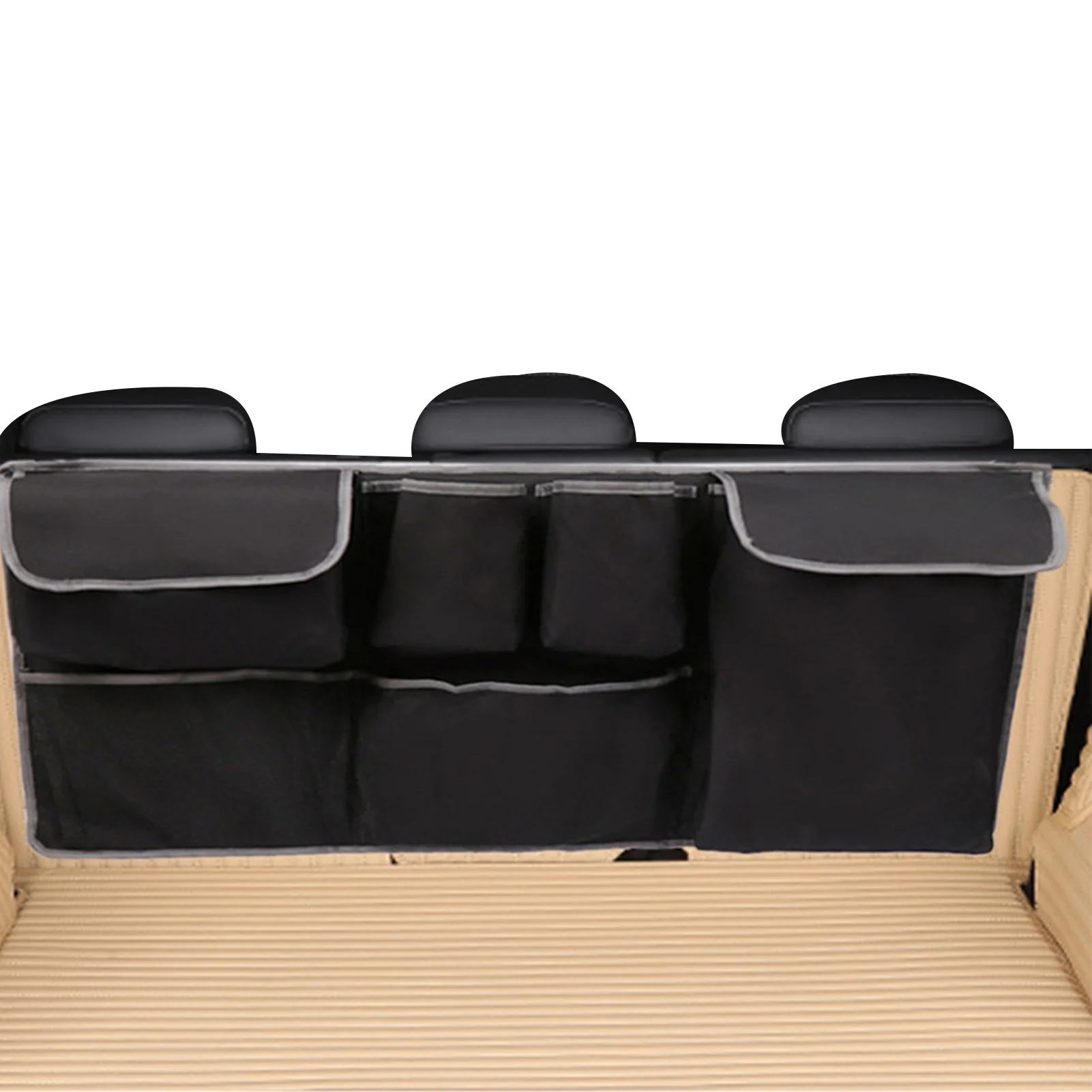 

Органайзер для спинки заднего сиденья автомобиля, легко чистится, аксессуар для багажника автомобиля