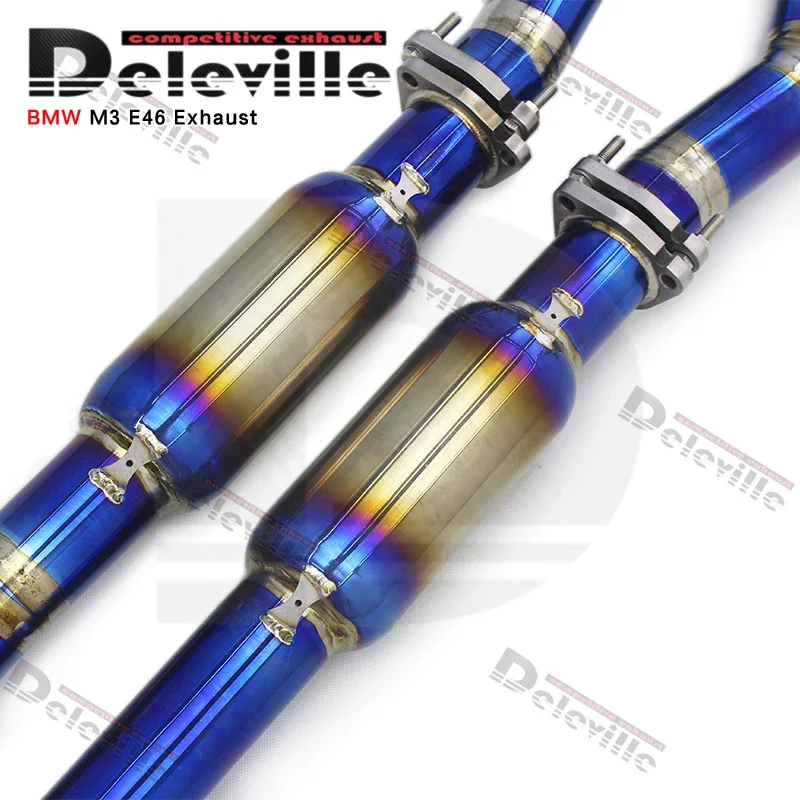 Производительность Valvetronic Catback для BMW M3 E46 2004-2006 резонатор двигателя средняя труба