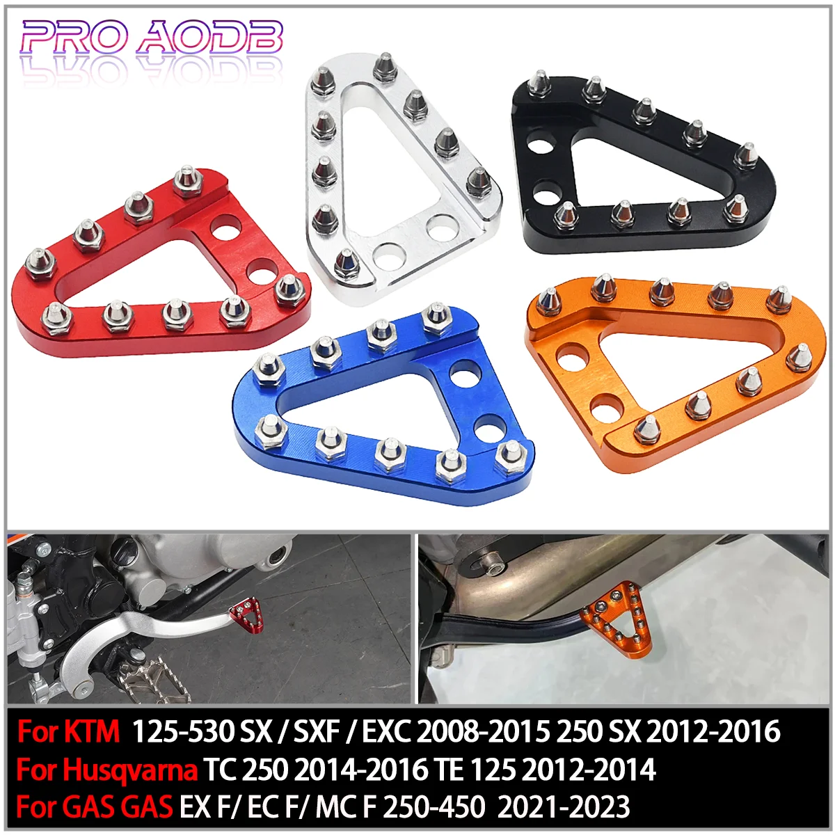 Наконечник заднего тормозного рычага с ЧПУ для KTM SX SXF EXC EXCF XC XCF XCW XCFW TC TE 2008 2009 2010 2011