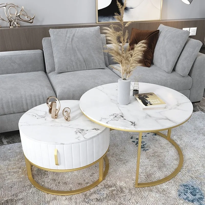 

Круглые журнальные столики в скандинавском стиле, простой прикроватный столик для спальни, мебель для дома, ресторана, бара, офисная мебель AA55