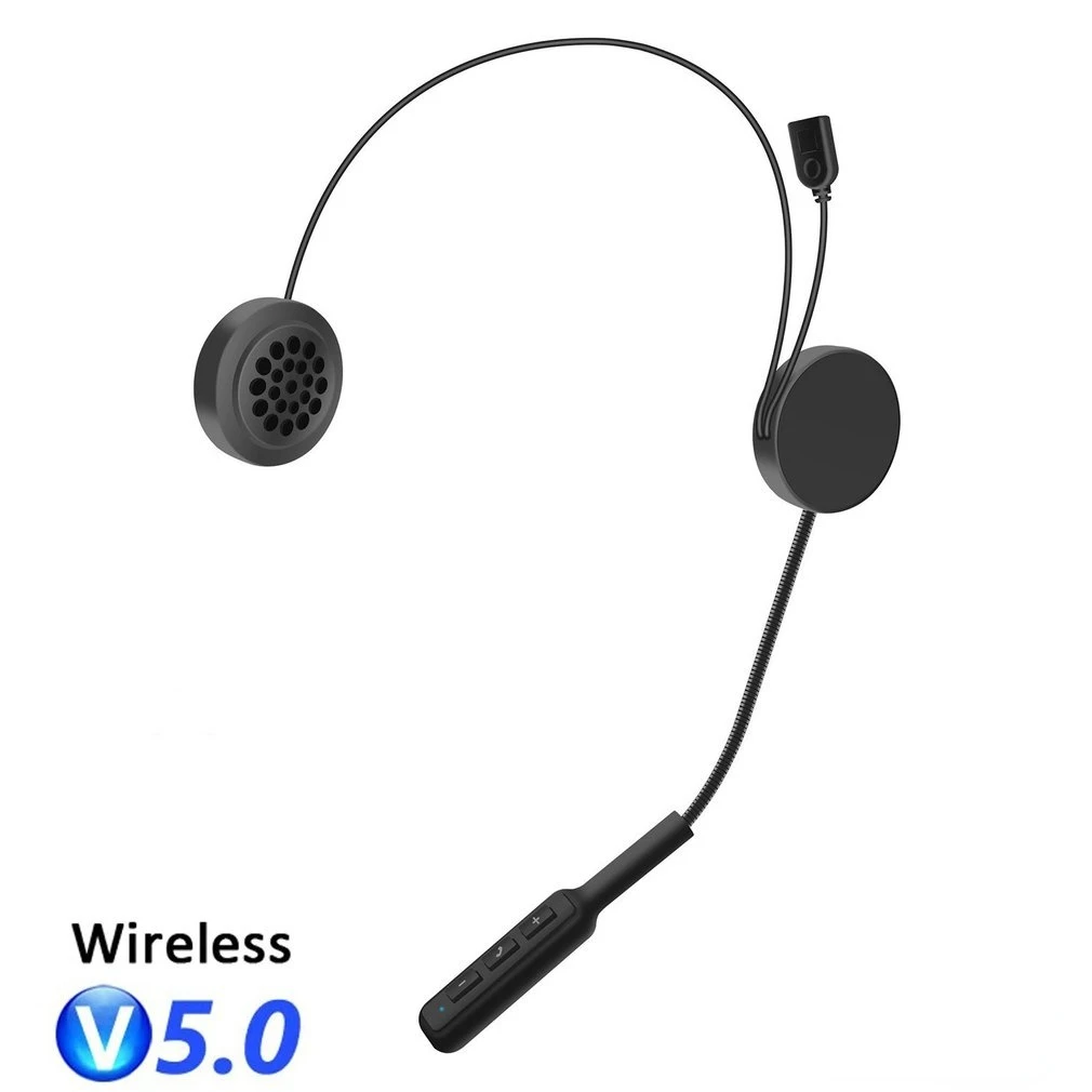 

Bluetooth-гарнитура для мотоциклетного шлема, с микрофоном и голосовым управлением