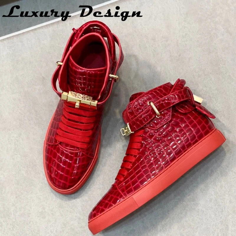 Мужские кроссовки из натуральной кожи белые ботильоны челси с металлическим