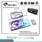 Блок графического процессора Bykski с двойным активным водным ходом, кулер для ASUS ROG STRIX 3090 3080, память (VRAM)