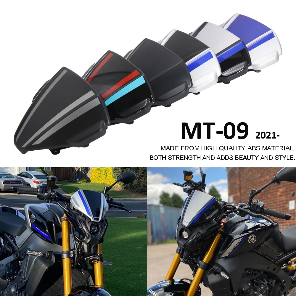 

Windshield Fly Screen Sport Windscreen Visor Viser For YAMAHA MT09 MT-09 SP 2021- NEW Motorcycle Accessories
