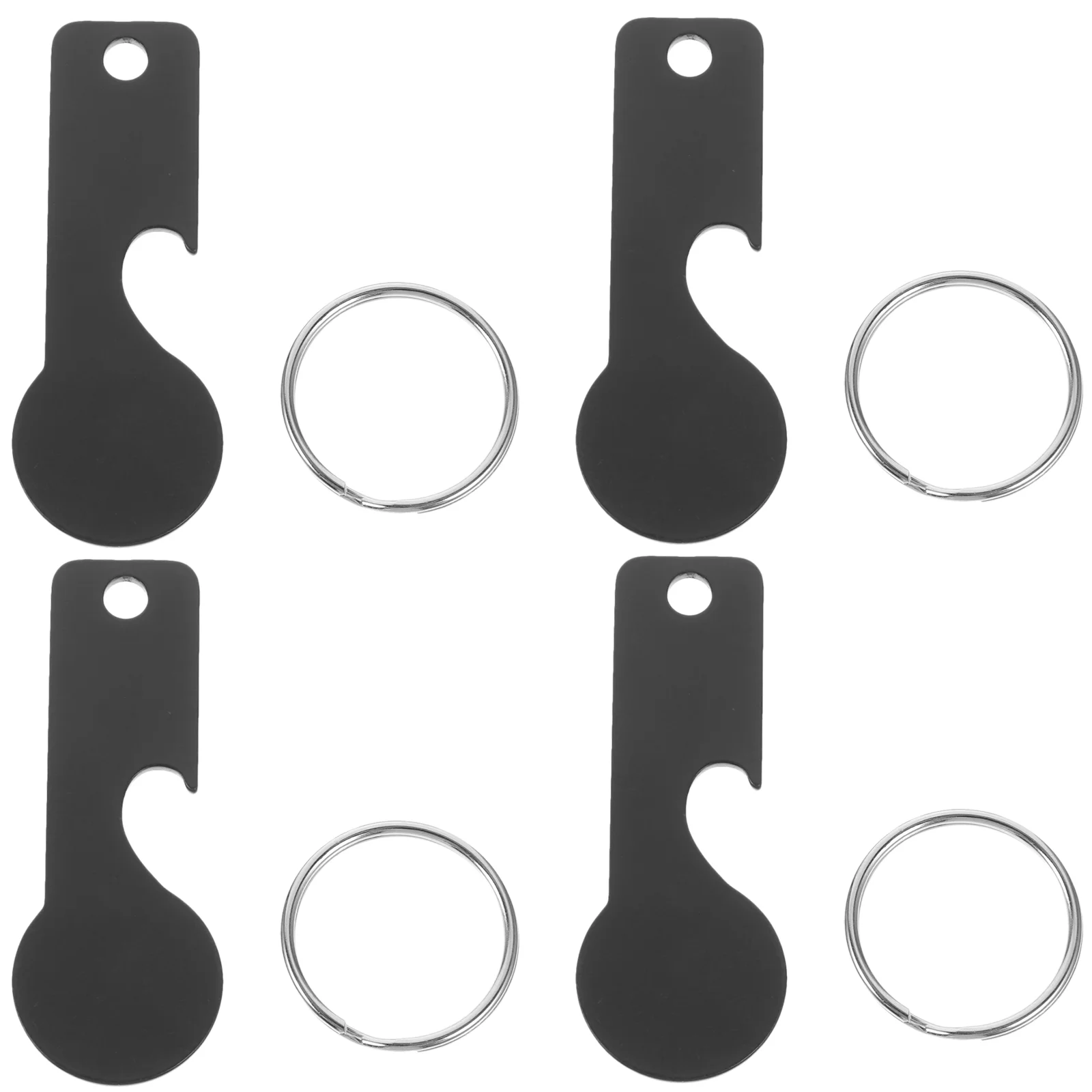 4 шт. жетон для тележки маленькие жетоны на тележке брелок ключей ручной грузовик