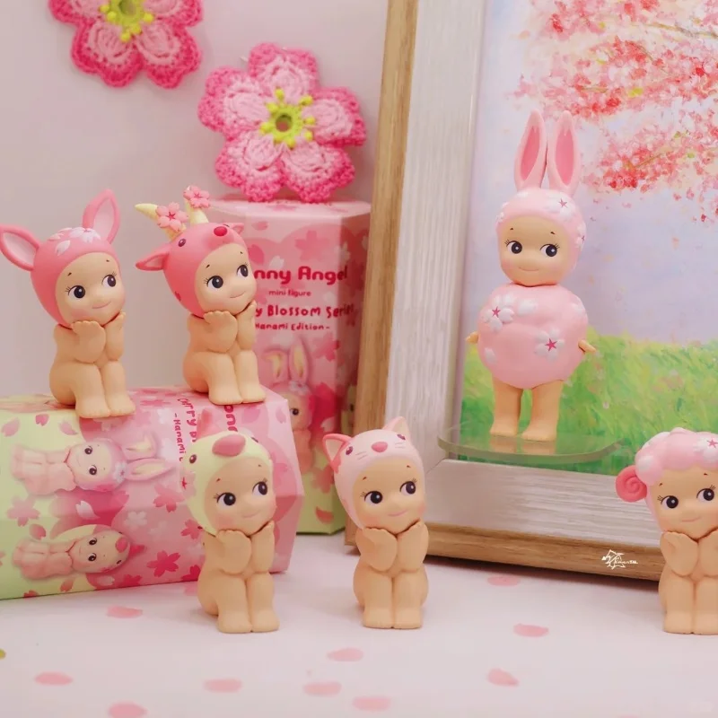 Новый Sonny Angel Cherry Blossom Series слепая коробка игрушка Hanami Edition Коллекционная