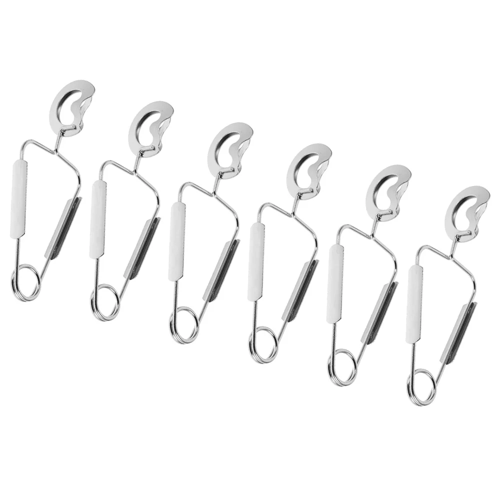 Щипцы из нержавеющей стали щипцы для морепродуктов с защитой от ожогов зажимы