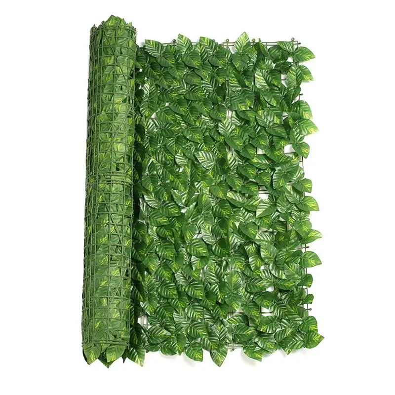 

Privacy Fence Wall Screen 19.6x118in Fence Covering Privacy High-Density Artificial Ivy Privacy Fence Screen Decorative Faux Ivy