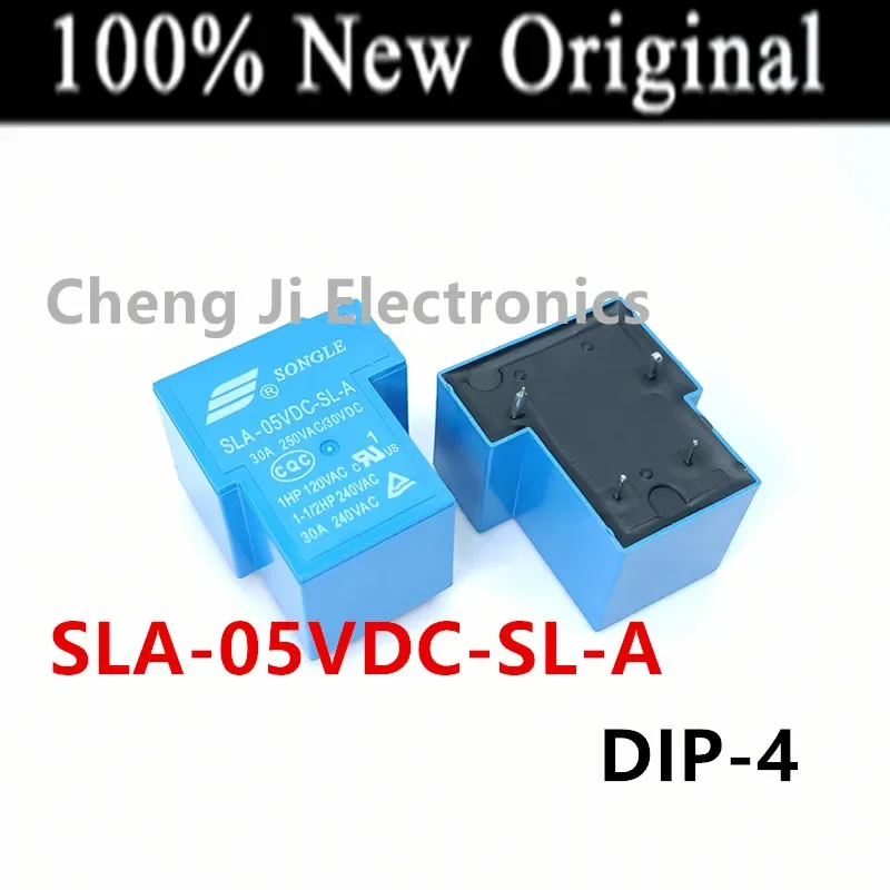 10 шт. Φ SLA-24VDC-SL-A SLA-12VDC-SL-A DIP-4 30A Новый SLA-05VDC-SL-A