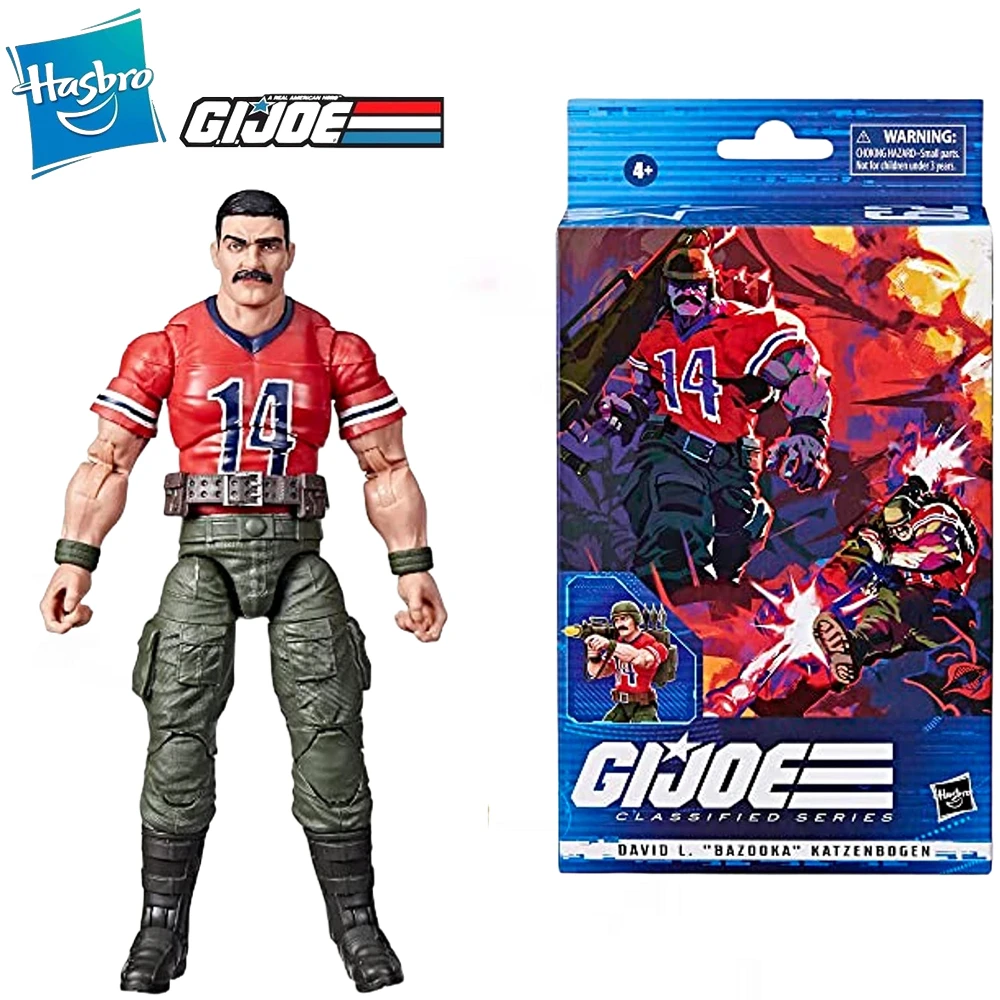 G.I. Joe GI Joe Classified Series David L. Bazooka Katzenbogen 62 Action Figure Model Toy Collection Hobby Gift