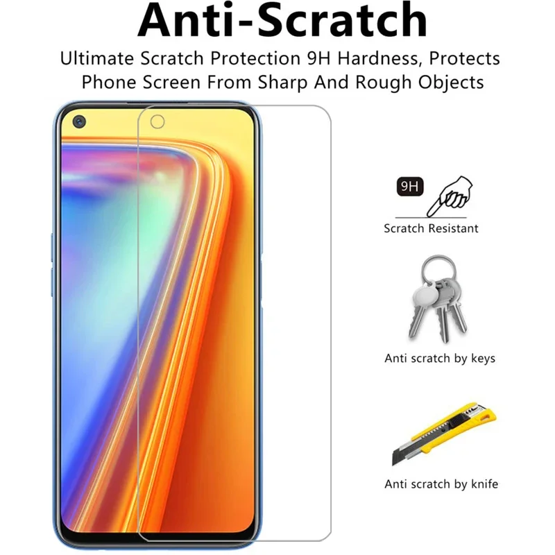 Защитное закаленное стекло для Realme 7 4g 5g защитная пленка экрана Realme7 Realmi7 Realmi Reame