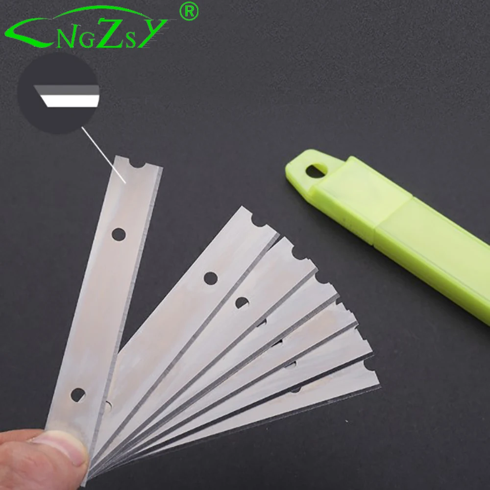 100pcs Spare 4 Inch Metal Blades for Floor Scraper Glue Shovel Snow Ice Squeegee E36 |