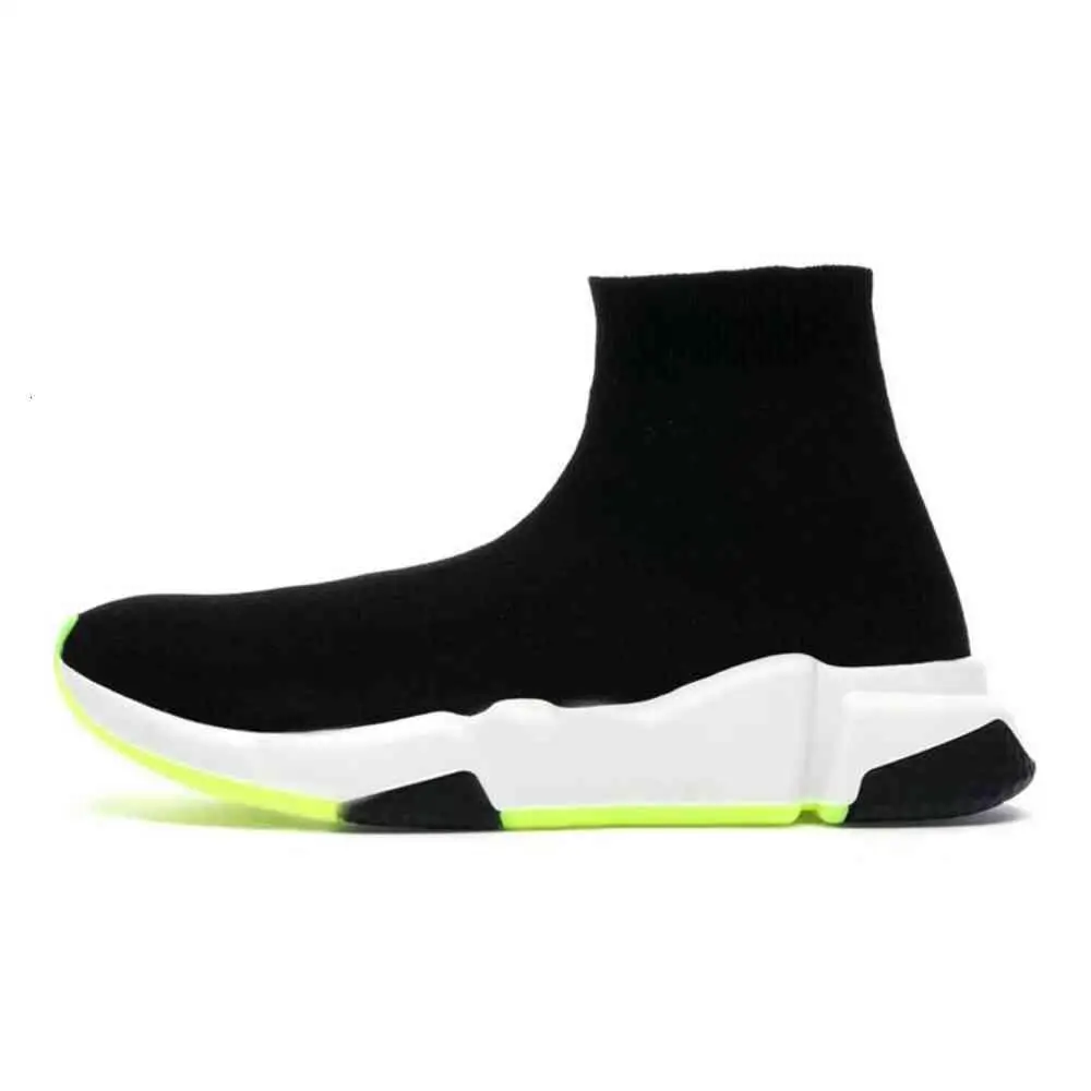 

Designer socks speed 1.0 Casual shoes Platform mens runner black white sock shoe master womens Sneakers Classic speeds trainer B