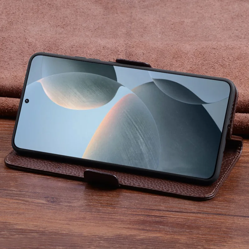 Чехол для телефона Wobiloo из натуральной кожи с магнитной застежкой чехол Xiaomi Redmi K70