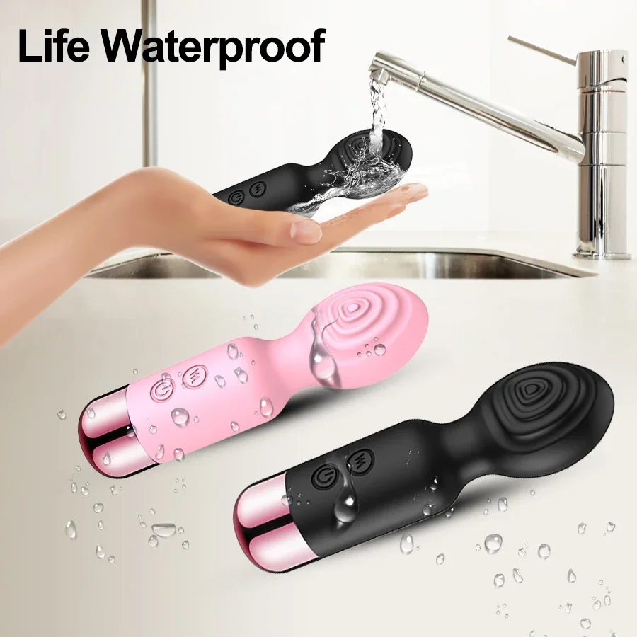 10-скоростной мощный AV вибратор волшебная палочка Стимулятор клитора массажер