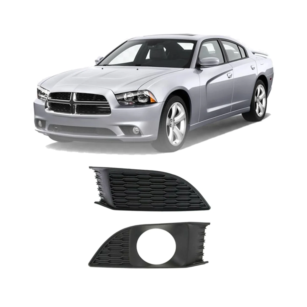 Противотуманная фара для автомобильного переднего бампера Dodge Charger 2011-2014