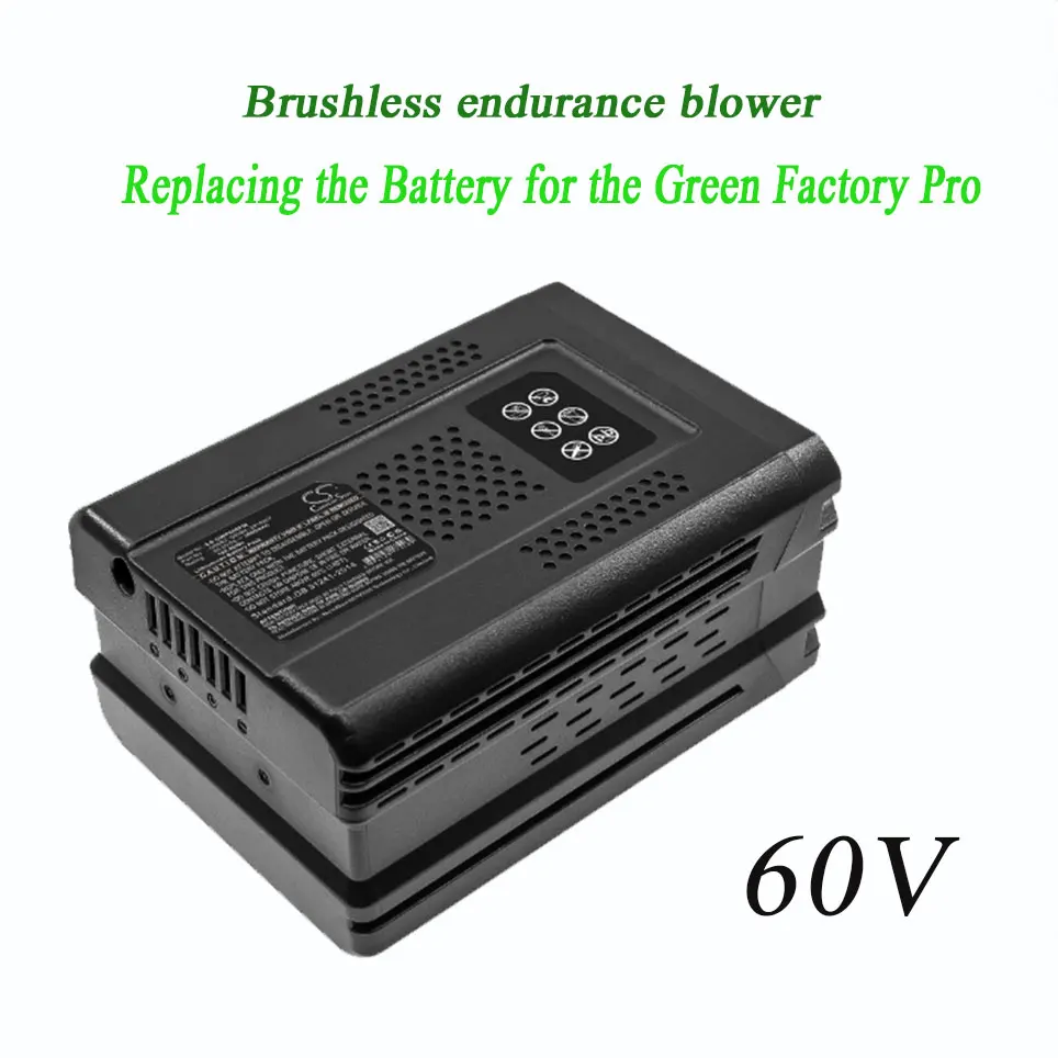 Аккумулятор для электроинструмента Greenworks 24 в 40 в 60 в 80 в 82 в BLF442 CSC404 CSF401405 82CS27 82CS34 82BH22 82BD25 0 (art.: 3920c885a0dfd) - 3920c885a0dfd