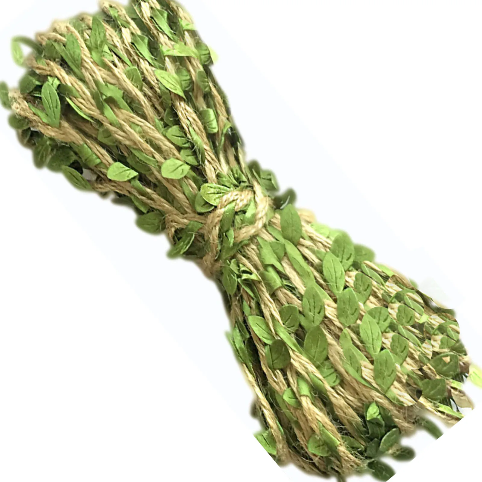 

Веревка из джута с листьями OZXCHIXU 10 м